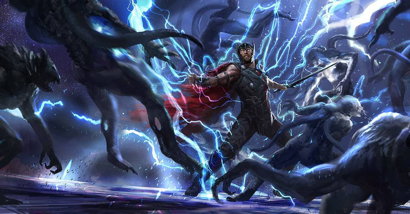 Illustration for article titled Some Art From Black Panther & Thor: Ragnarok